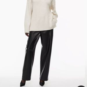 Aritzia leather pants